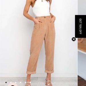 Petal & Pup corduroy pant